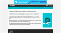 Desktop Screenshot of laakeinfo.fi
