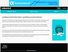 Tablet Screenshot of laakeinfo.fi